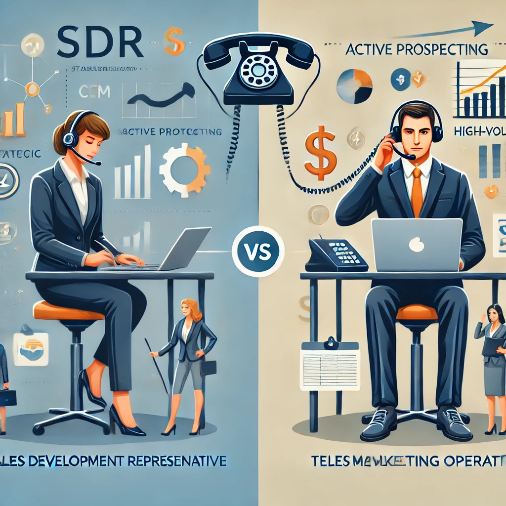 SDR ou operador de telemarketing? Quem ganha em uma prospecção ativa?