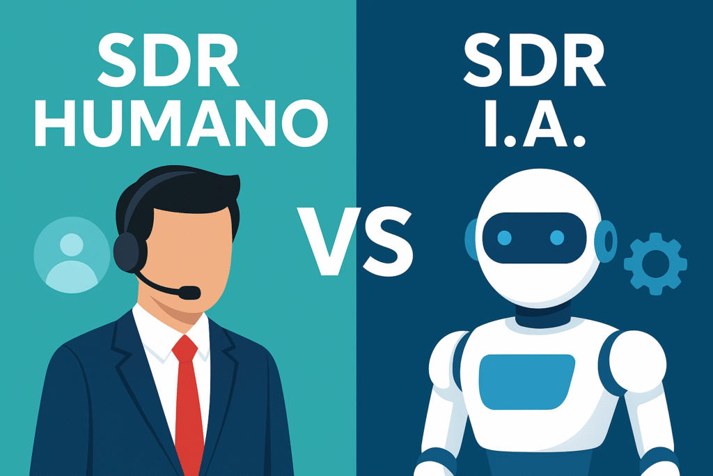 SDR IA vs SDR Humando 2026