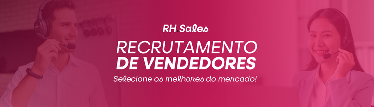 Recrutamento de vendedores