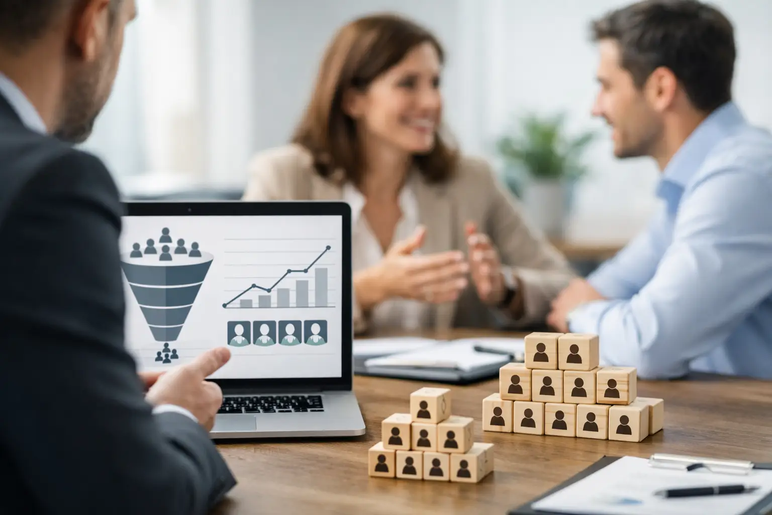 Qualificação de leads B2B sem perder volume