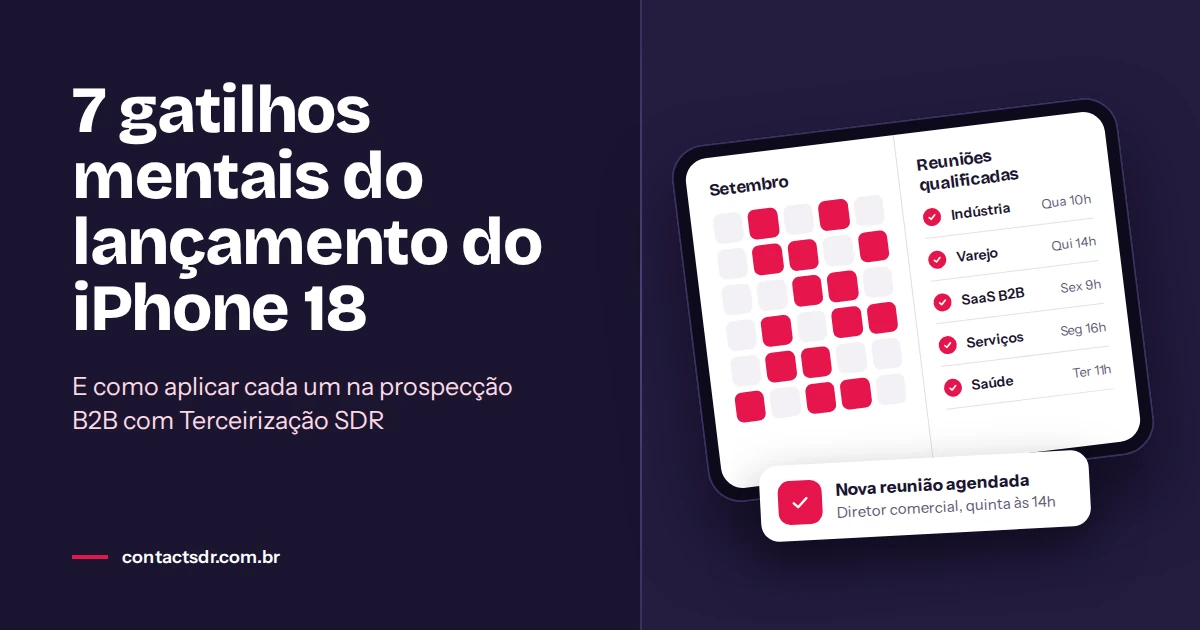 Como o Iphone 18 deu aula de vendas
