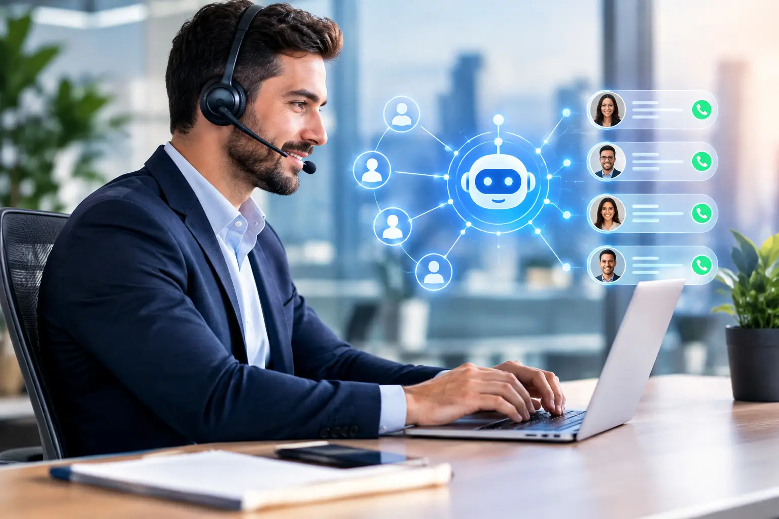 IA comercial para acelerar o outbound B2B